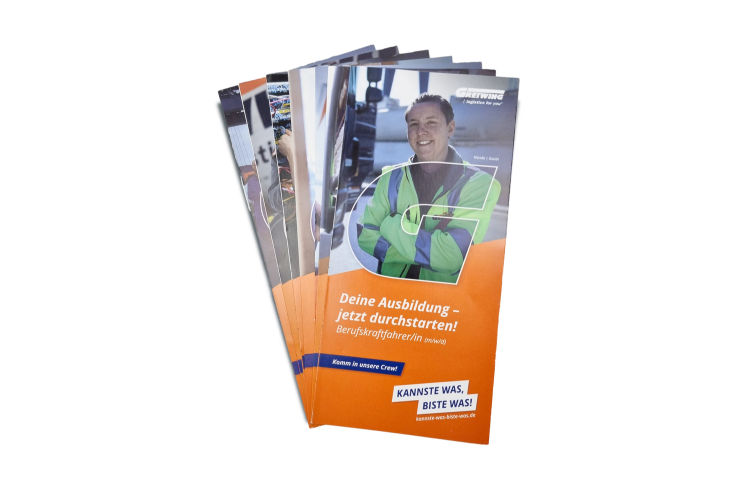 Bild von Flyer Ausbildung – Lkw-Fahrer/in 